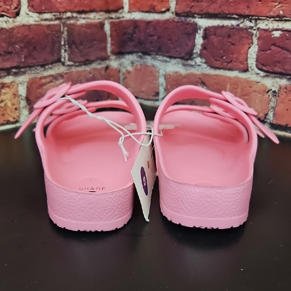 Pink Double Strap Sandals - Picture 3 of 6